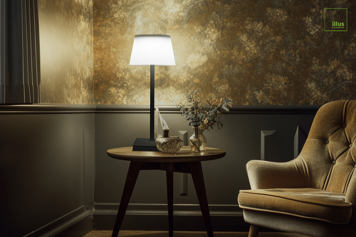 Elegant LED Table Lamp For Hospitality