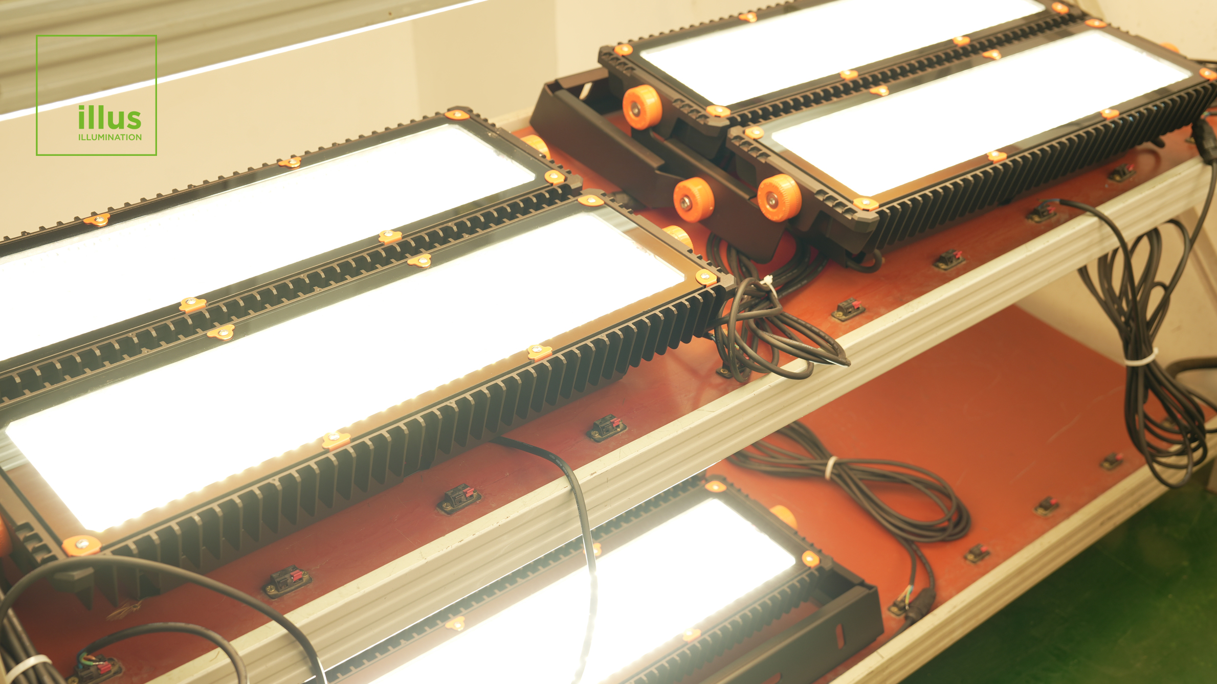 LED stadium flood lights