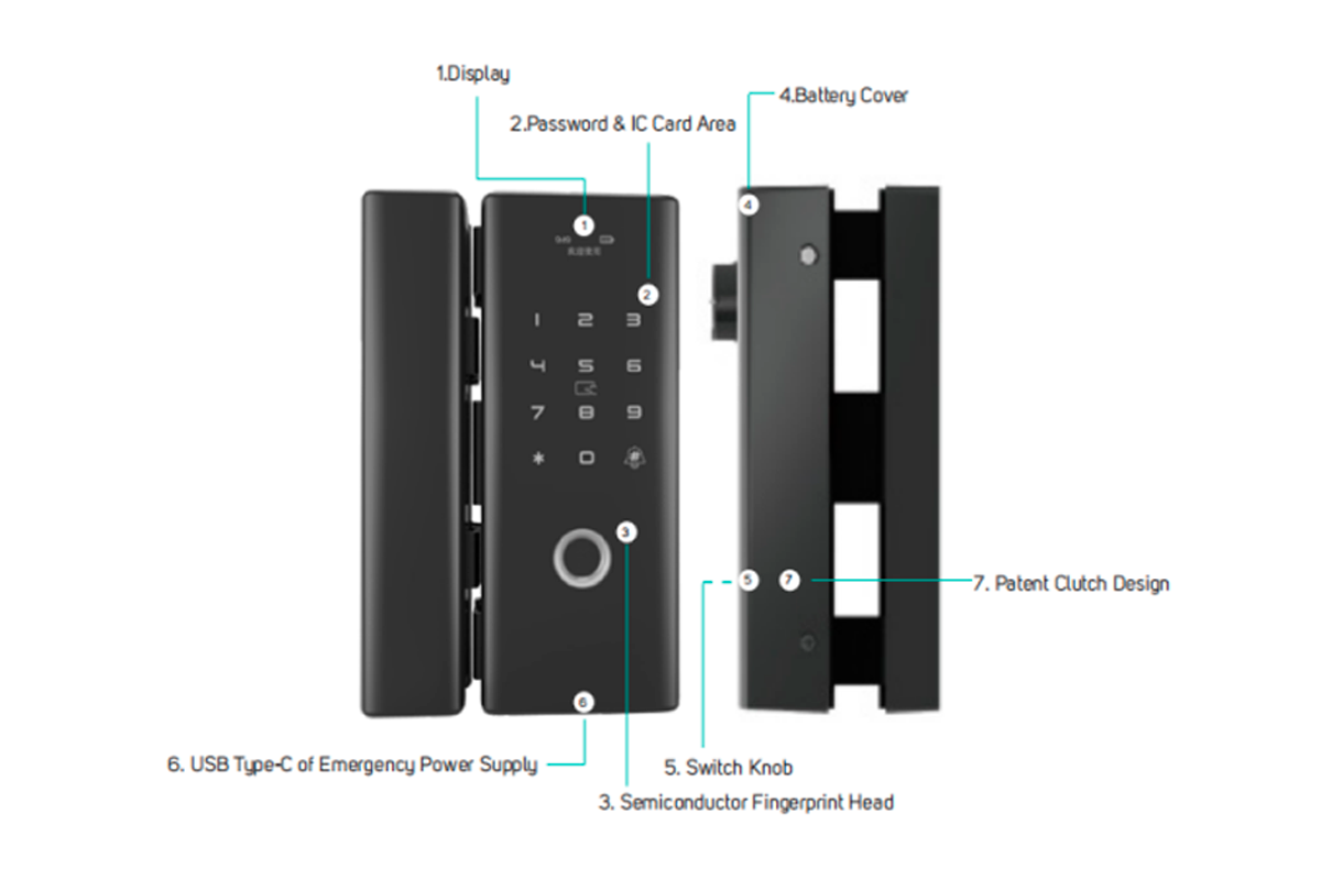  Hypnotek Smart Door Lock Supplier