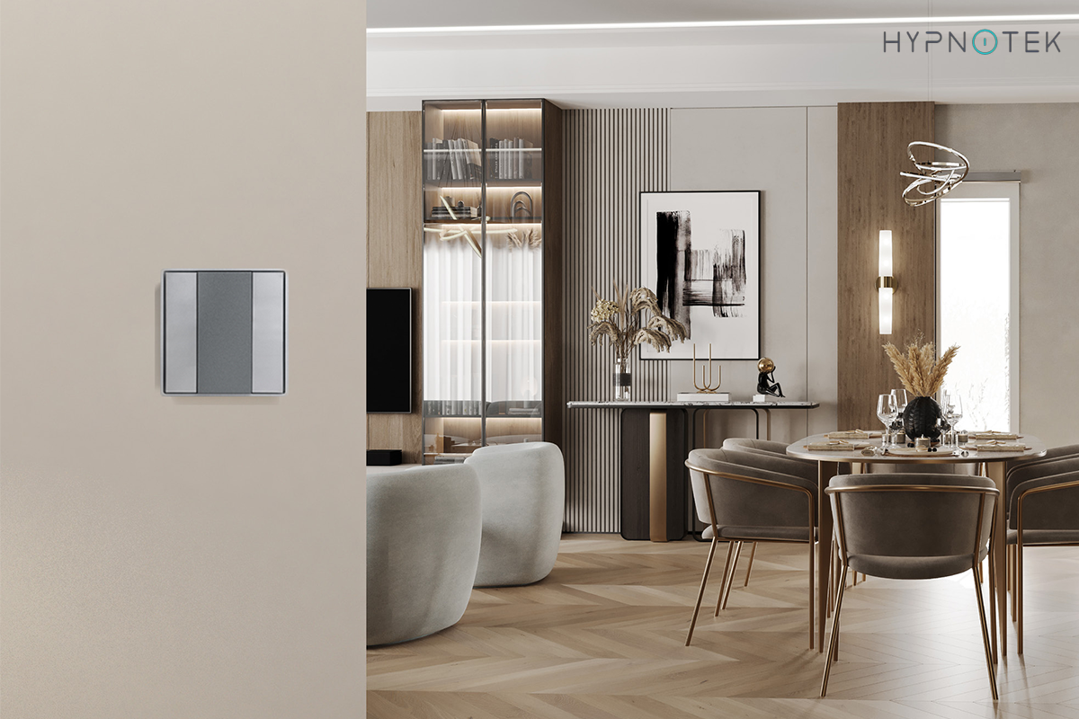 Ultra-Slim 2 button wall switch panel