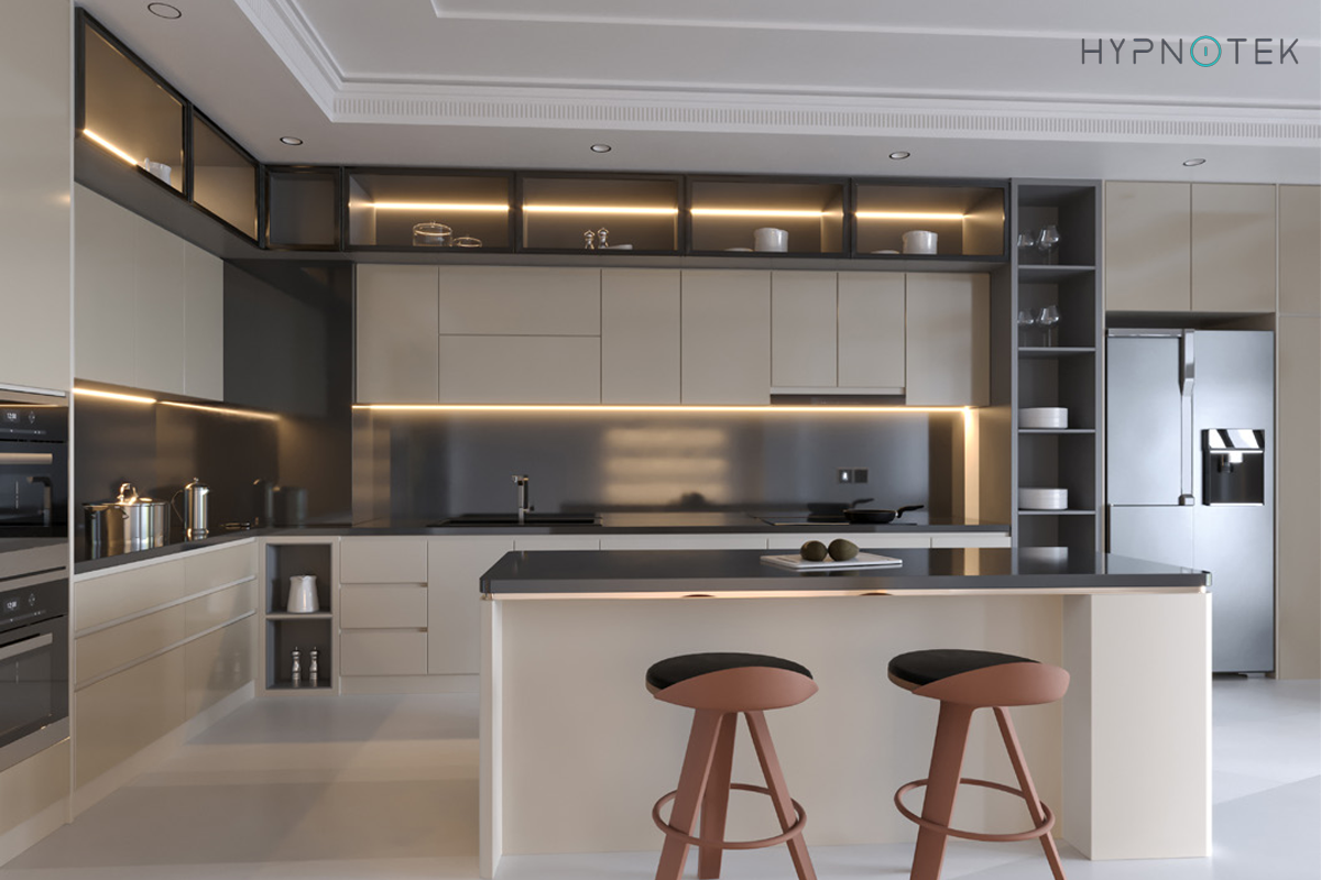 Smart showcase cabinet light