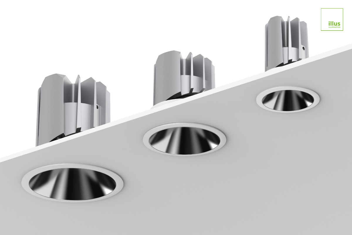 Three Cutout Sizes (Ø55 / 75 / 95mm)