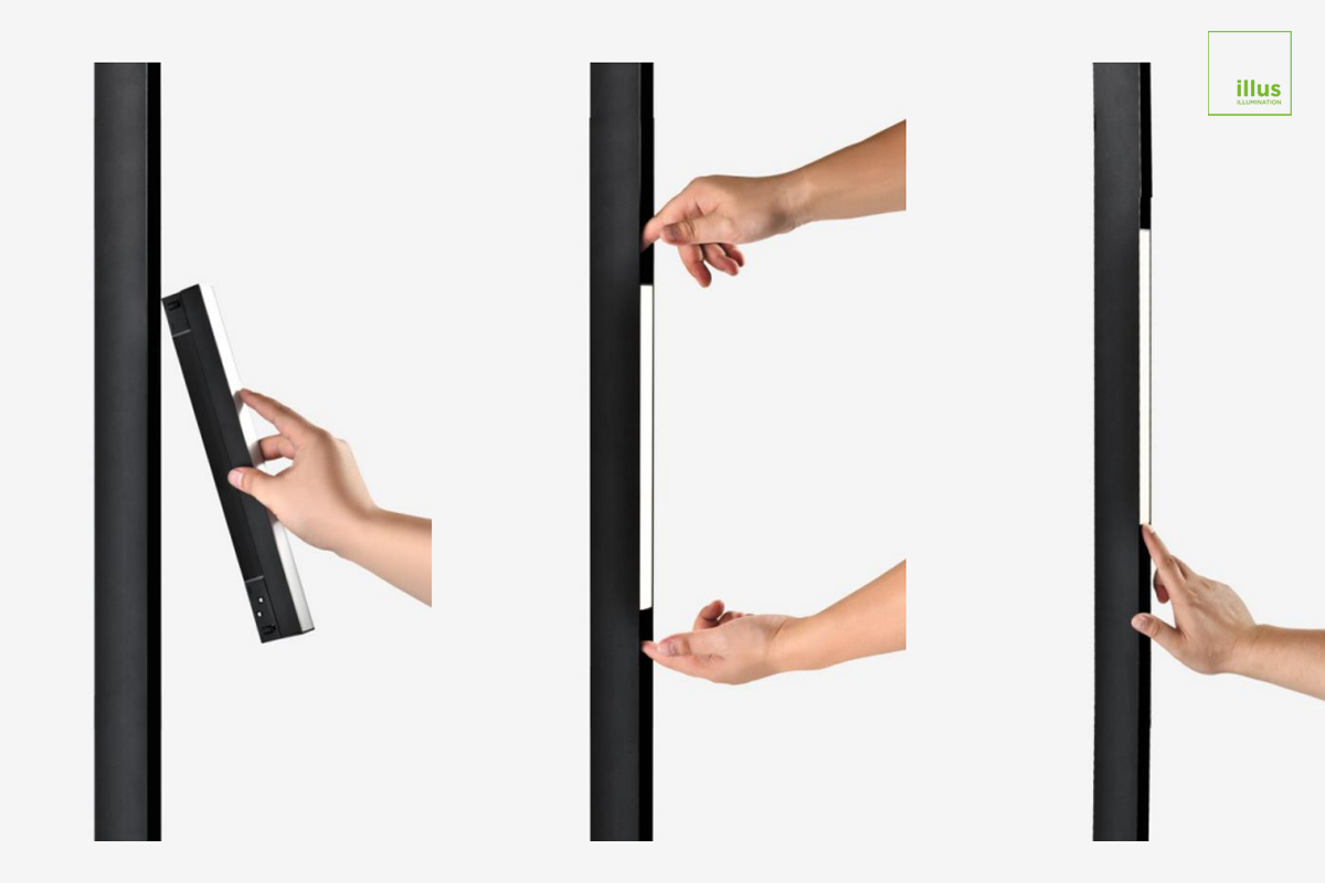 Magnetic Design for Flexible Lighting Layouts