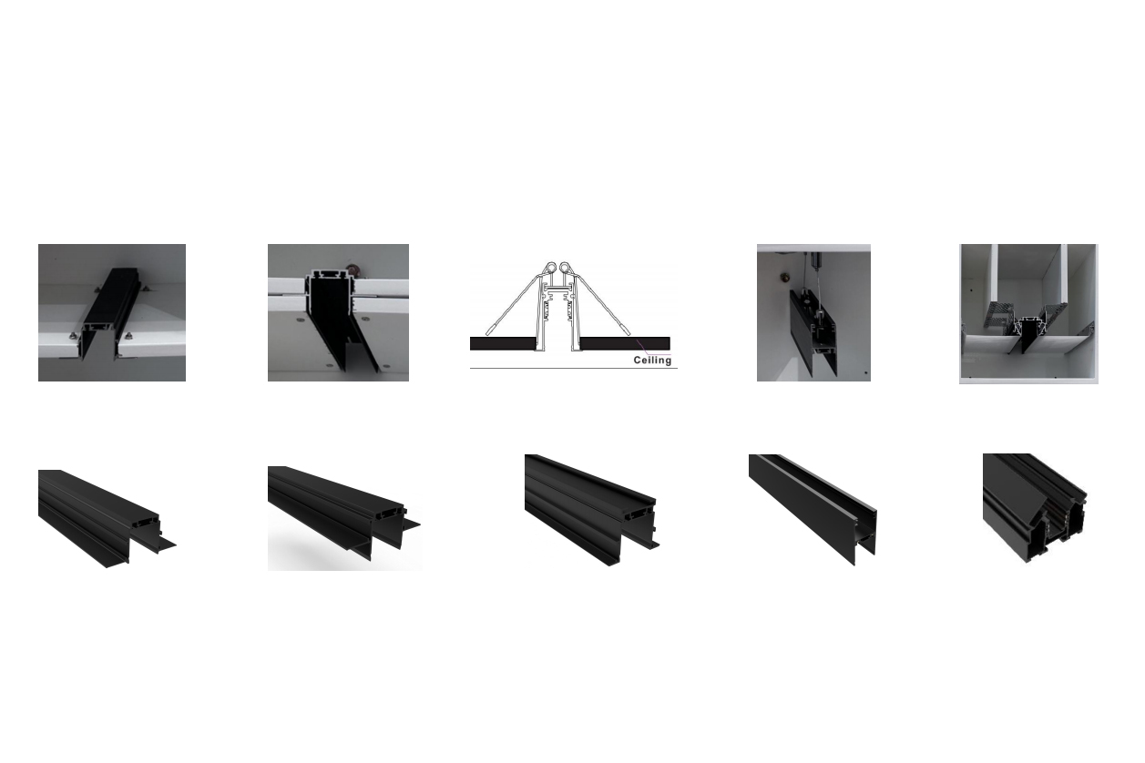 Multiple Installation Options for Different Ceiling Systems