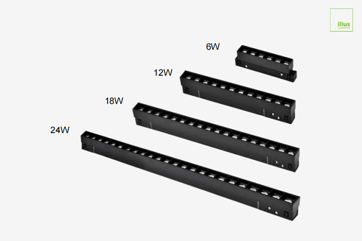 Magnetic Track Design for Flexible Lighting Layouts