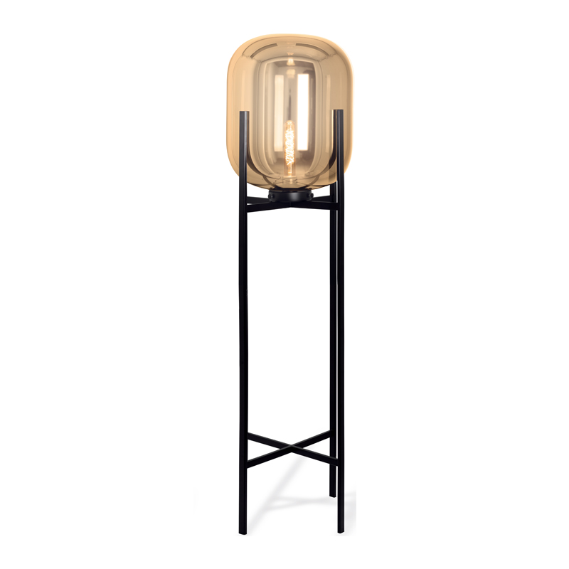 lron + Glass / Amber / E27 / Φ370x1400mm