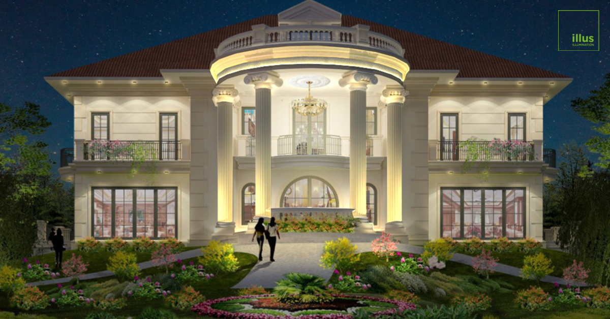 Vietnam 3-Star Hotel Exterior Lighting Design