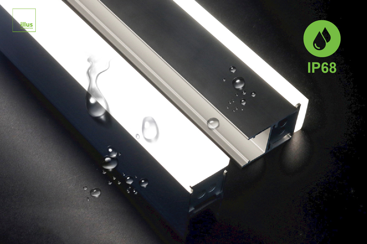 LED Linear Light IP68 Waterproof Rating Unmatched Outdoor Durability