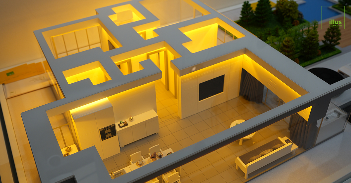 Dubai Lighting Fair Illus Booth Smart Lighting