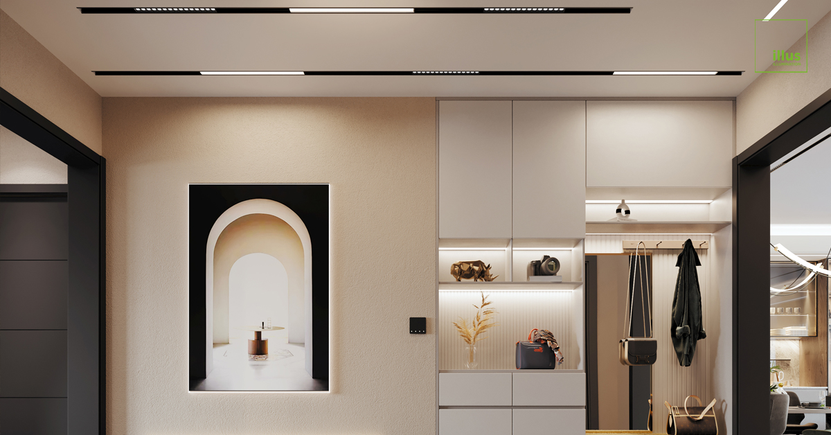 LED Magnetic Track Linear Light