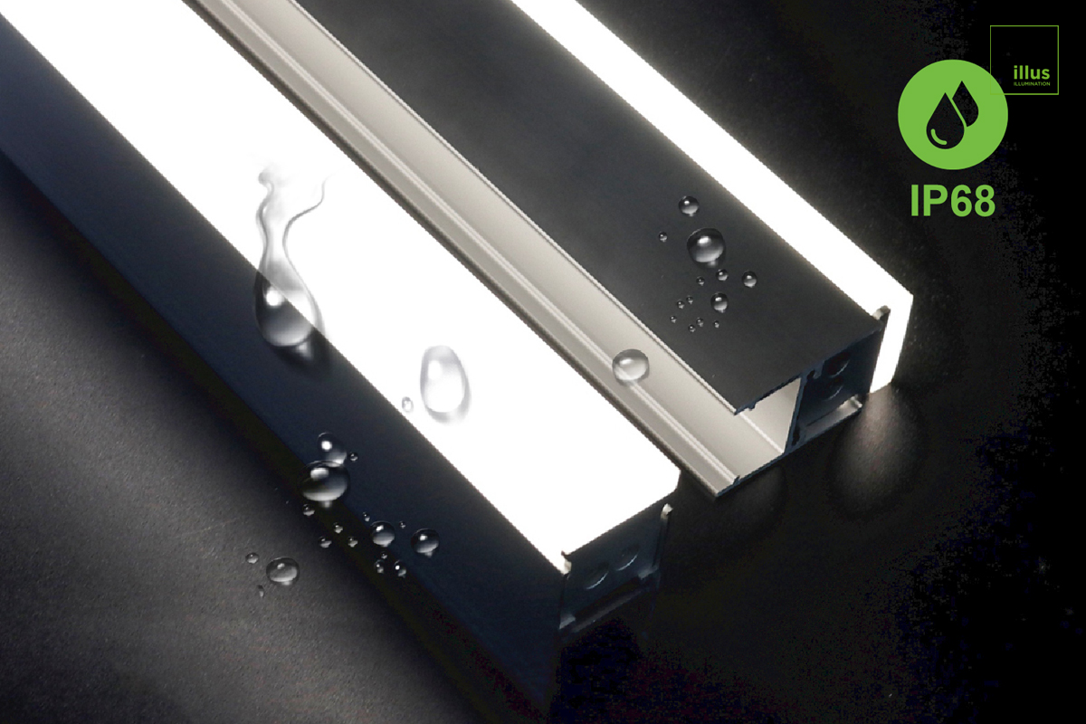 IP68 Waterproof Outdoor LED Linear lights