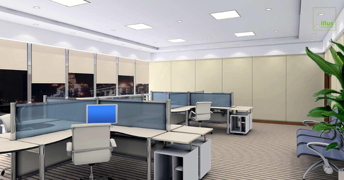 Illuslighting-led-flat-luminaire-from-the-panel-series-in-office-space-applications-2
